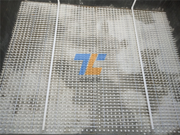 污水廠BAF曝氣生物濾池安裝過程